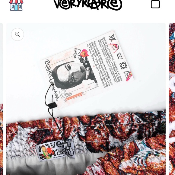 Vibrant Red and Green Athletic Shorts with Dynamic Design - Picture 7 of 15